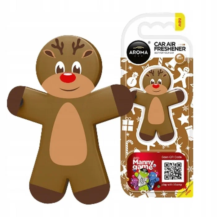 Aroma Car Manny Christmas Orange & Clove Désodorisant pour voiture Aroma Car Manny Christmas Orange & Clove Désodorisant pour voiture